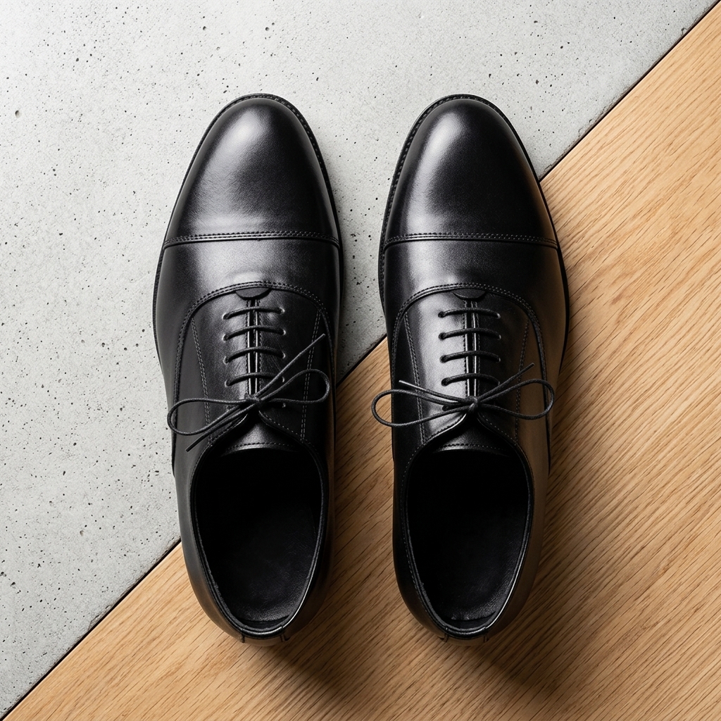 Kixxen Classic Premium Genuine Leather Oxford Shoes for Men - Image 2