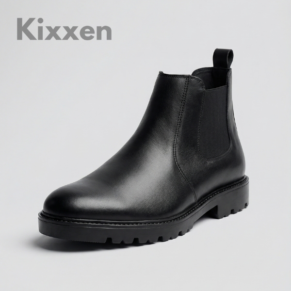 Kixxen Signature Chelsea Boot: Chunky Sole Edition